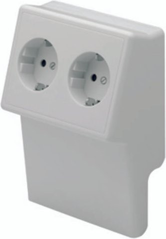 Gewiss Steckdose NP42837 in Weiß - Bild 1