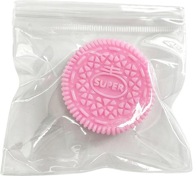 Buntes Cookie Squishy, keksförmiges Fidget Quetschspielzeug, Weiches TPR Stressabbau Dekompression Handspielzeug - Bild 1