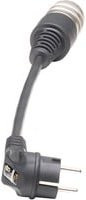 Sicherheitsadapter Juice Technology Juice Connector CEE 7/7 EU Celsius in Schwarz und Grau - Bild 1