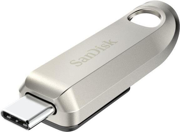 SanDisk Ultra Luxe USB-C USB-Stick 128 GB Silber - Bild 1