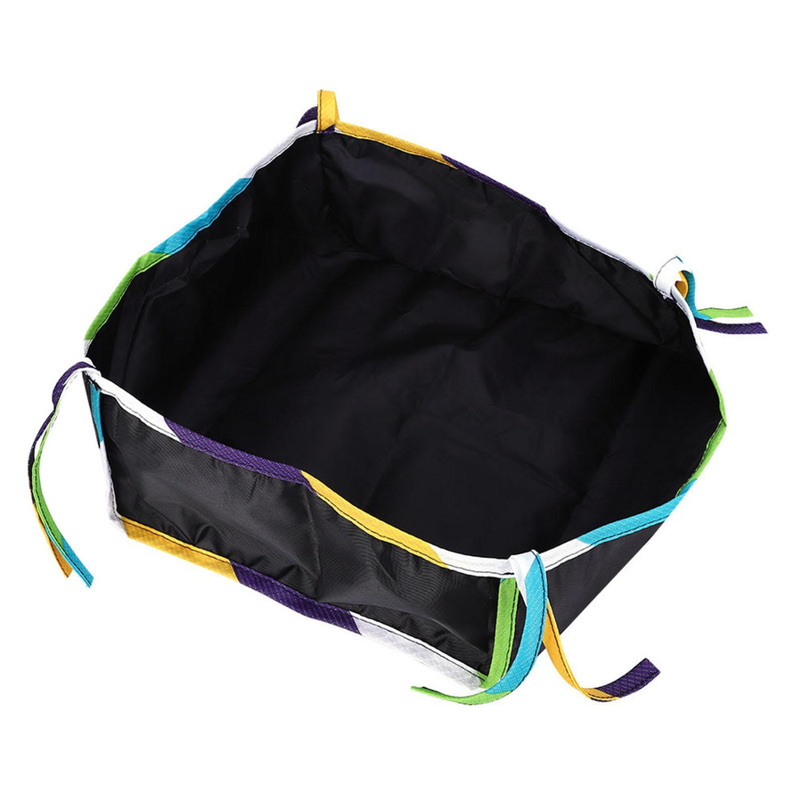 TOMTOP JMS Aufbewahrungskorb für Kinderwagen und Buggy aus 600D Oxford-Gewebe, Schwarz - Bild 4