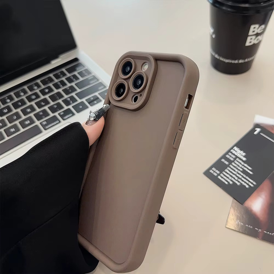 Stoßfeste Silikonhülle für Apple iPhone in Rot - Bild 2