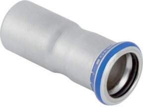 Geberit Reduzierstück Mapress Edelstahl Silber d 22x15mm mit m Einschub - Bild 1