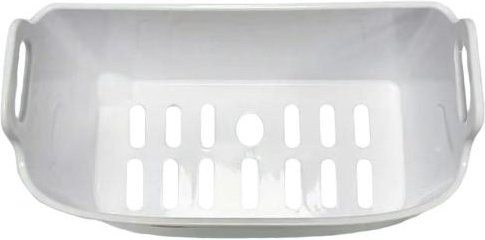 Eiswürfelkorb Ersatz für HZB Serie Eiswürfelbereiter mit belüftetem Lamellendesign in Weiß von Pavo - Bild 1