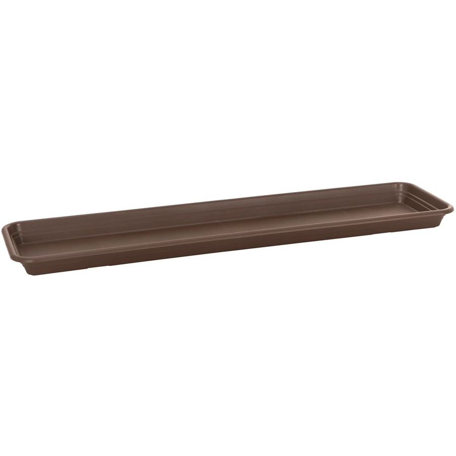 Florus Universal Pflanzkasten-Untersetzer aus Kunststoff in Braun, Breite: 60 cm - Bild 2