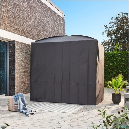HOME DELUXE Abdeckung für Gartenliege und Pavillon in Schwarz