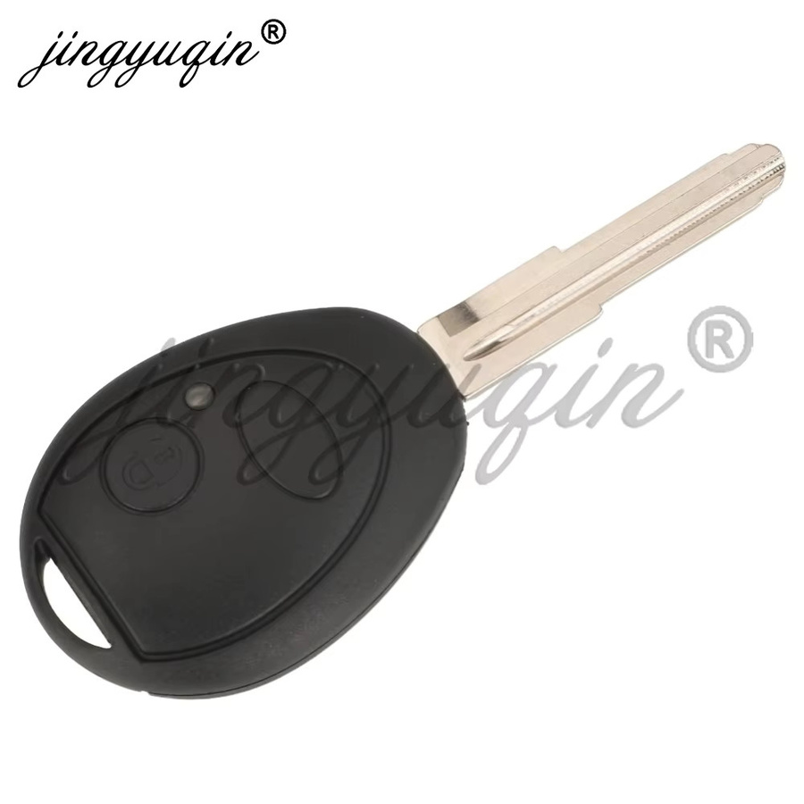 Jingyuqin Auto-Fernbedienungsschlüssel für BMW Mini Cooper R50 R53 und Land Rover Discover, 315/434 MHz, PCF7931AS mit Codeetikett, Schwarz - Bild 4