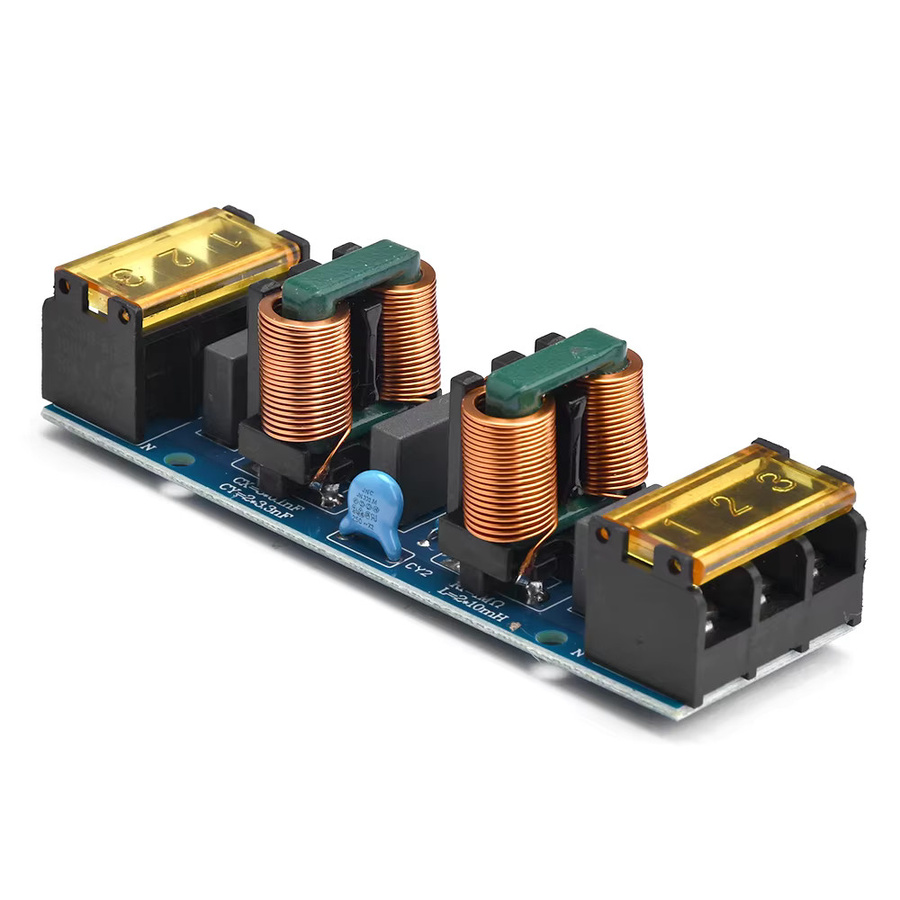 diymore EMI Filter 2-stufiger elektromagnetischer Interferenz-Suppressor für Audio-Verstärker in Multicolour - Bild 3