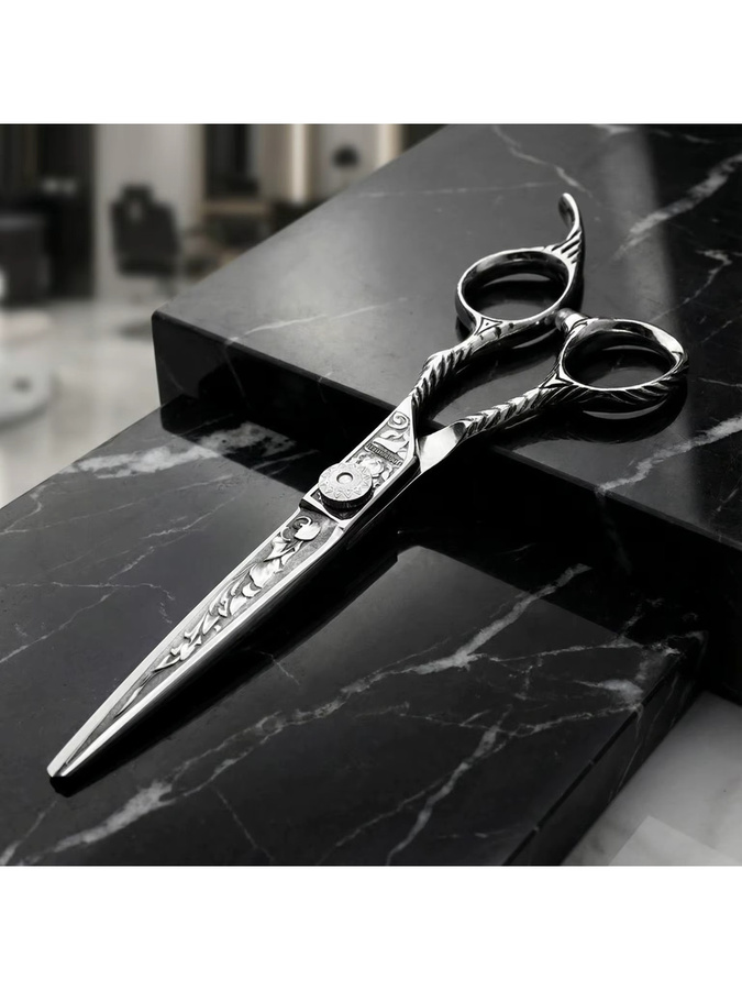 FnLune Friseurschere aus Edelstahl, 6 Zoll, Unisex - Bild 6
