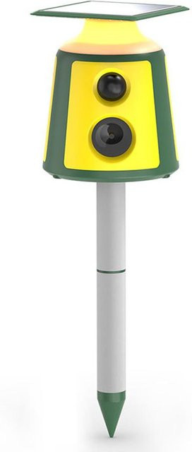 TOMTOP JMS Solar Tiervertreiber mit PIR-Sensor, USB wiederaufladbar und wasserdicht, bunt - Bild 1