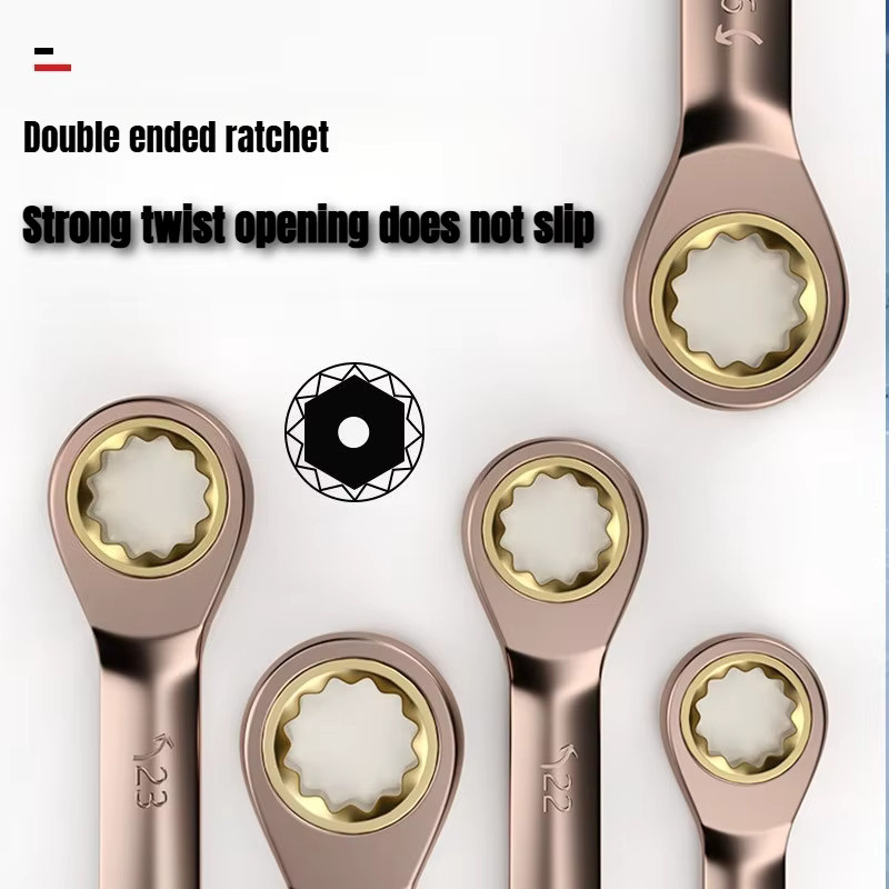 JUSTINLUA Einstellbarer Universal-Ratschenschlüssel für Fahrrad, Motorrad und Auto, 11-32mm - Bild 3