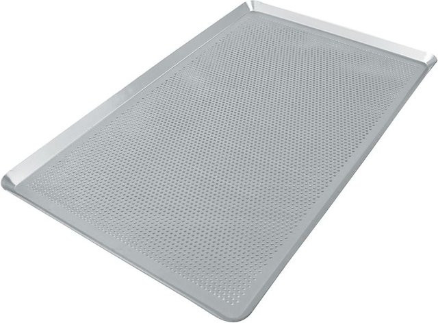 Schneider Lochblech aus Aluminium, silber, rechteckig, B: 60 cm, T: 58 cm, H: 1 cm - Bild 1