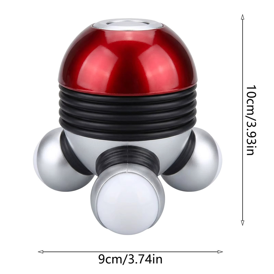 DKSHETOY Mini-Handmassagegerät mit drei Vibrationskugeln, Unisex - Bild 6