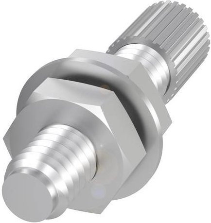Balluff Aufsatzlinse BFO D22-LA-BC-10 BFO005J aus Edelstahl in Silber - Bild 1