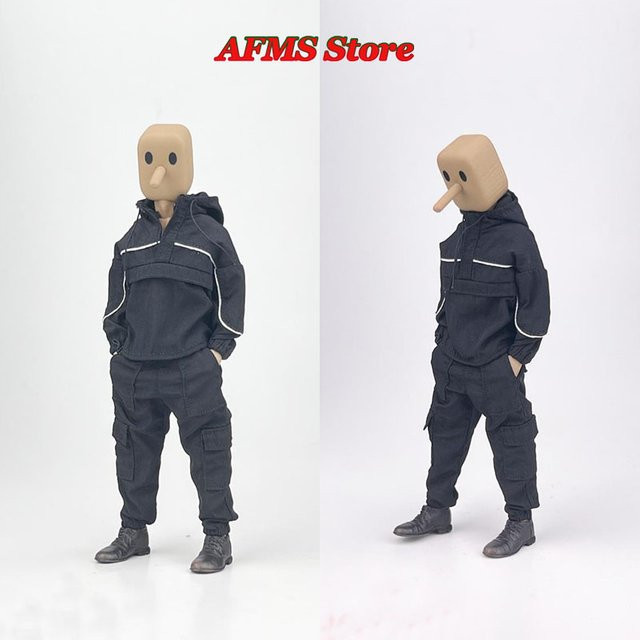 Hot Toys Männliche Soldat Schwarz, Action Figur, Einzelfigur - Bild 1