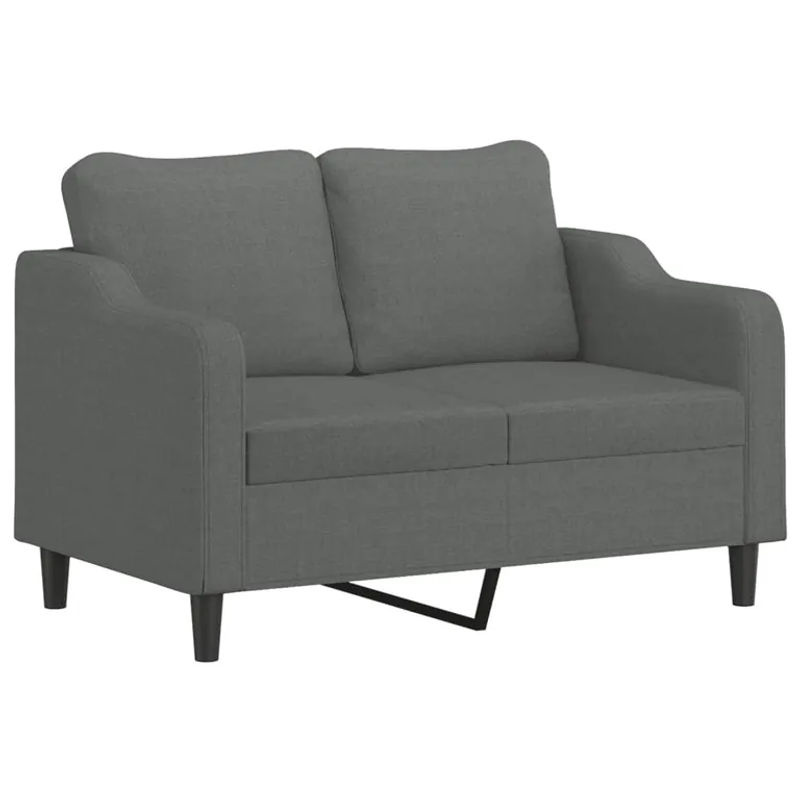 Vidaxl 2-teiliges Lounge-Set aus Stoff in Anthrazit und Grau im modernen Design - Bild 3