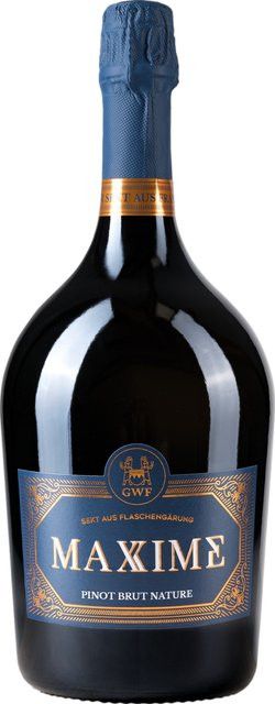 Maxime Sekt Pinot Noir, Brut Nature, Franken, 2019, 1,5 l - Bild 1