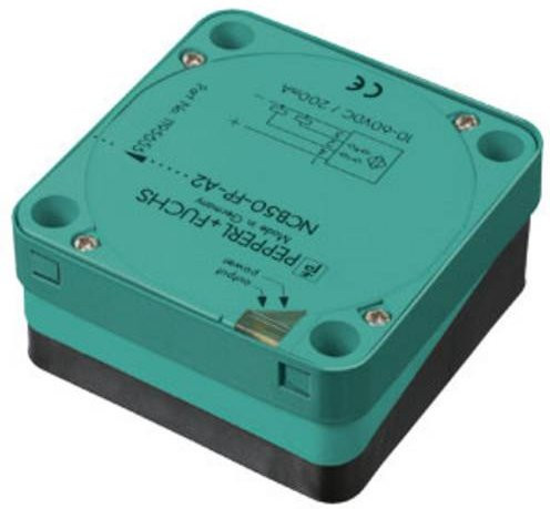 Pepperl+Fuchs Induktiver Sensor NCB40-FP-A2-T-P1-V1 181790 PNP bündig montierbar in Grün - Bild 1
