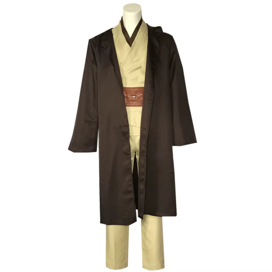Star Wars Jedi Sith Lord Dual Cosplay Set, Robe Komplettset, Schwarz - Bild 3