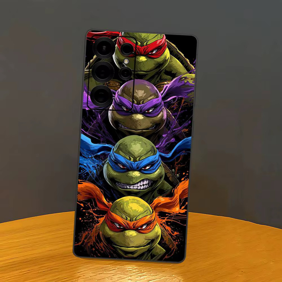 Handyhülle Ninja Cartoon T-Turtle für Samsung Galaxy S24 FE S25 Ultra S23 S22 S21 S20 Lite 5G in Multicolour - Bild 2