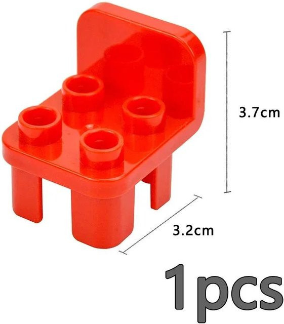Linyi toy car Bausteinzubehör, Rot - Bild 1
