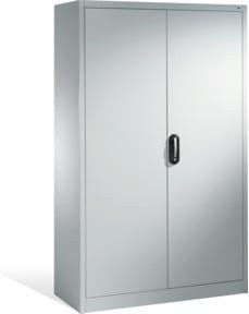 C+P Aktenschrank Acurado mit Drehtüren und Schloss in Weißaluminium, H: 195,0 cm, B: 120,0 cm, T: 50,0 cm - Bild 1