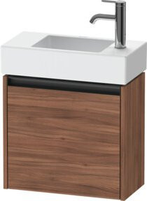 Duravit Waschtischunterschrank Ketho.2 in Natur Braun, wandhängend mit 1 Tür, B/T: 48,4 x 23,8 cm - Bild 1