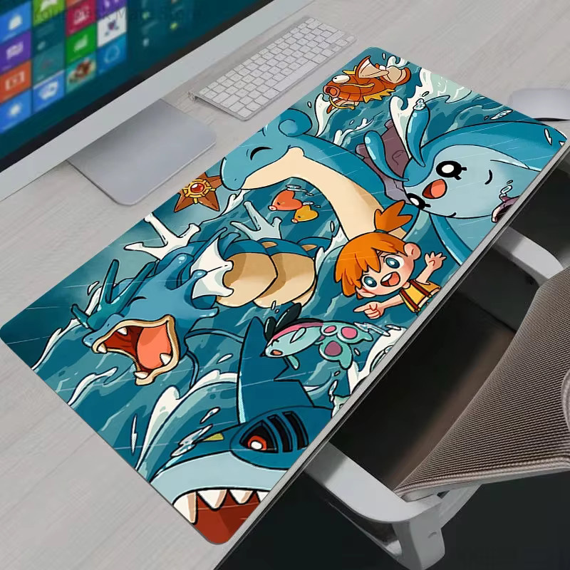 Potdemiel Mauspad Pokemon Pikachu XXL Schreibtischunterlage in Multicolour - Bild 1