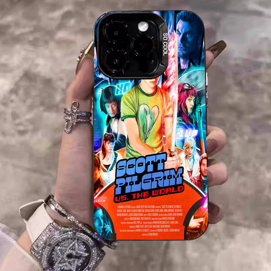 Scott Pilgrim vs. The World Handyhülle für iPhone 11 bis iPhone 17 Pro Max, Mehrfarbig - Bild 2