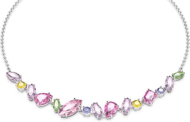 Swarovski Halskette, Silber, Kristall, Damen - Bild 1