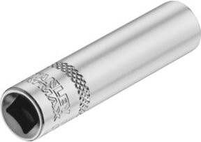 Stanley 1/4 Zoll 6-Kant Schmale Stecknuss 8 mm in Silber - Bild 2