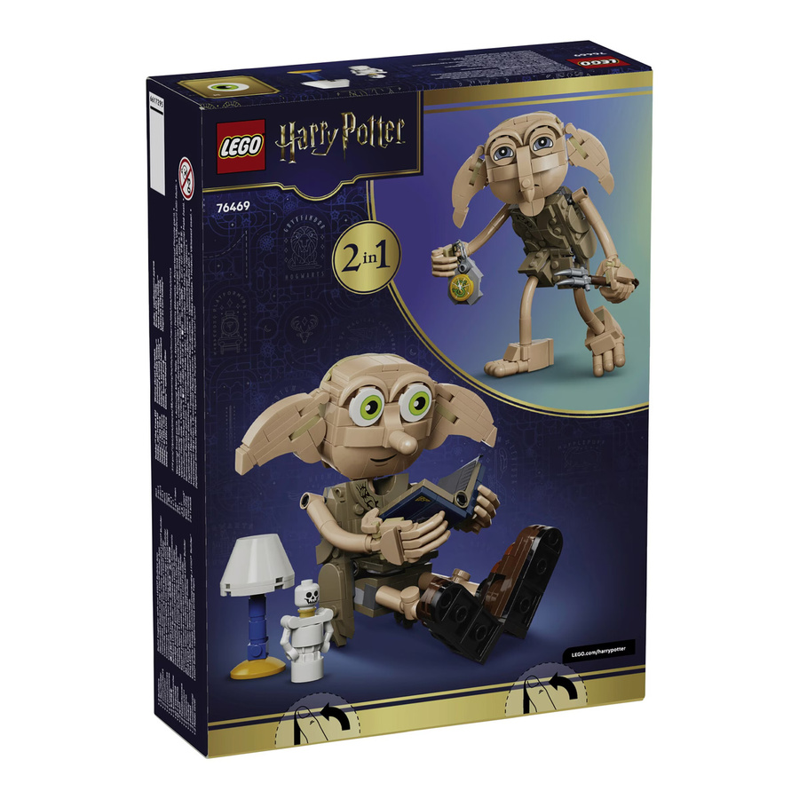 LEGO Harry Potter Dobby, der Freie Elf Konstruktionsspielzeug ab 8 Jahren - Bild 4