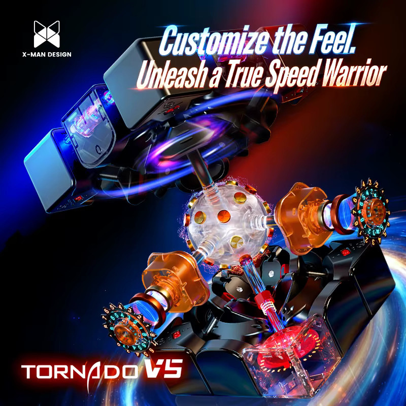 QiYi XMD Tornado V5 3x3 Magnetischer Speedcube Flagship Pioneer Version, Lernspielzeug - Bild 2