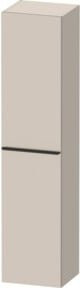 Duravit Hochschrank D-Neo Wandhängend, 1 Tür mit 5 Regalböden, Weiß/Beige Matt, B: 40 cm, T: 36 cm, H: 176 cm - Bild 1