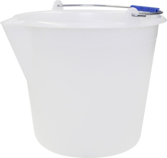 Schneider Eimer Spout in Weiß mit 12 l Volumen, B/T/H: 30,5 x 30,5 x 27,5 cm - Bild 1