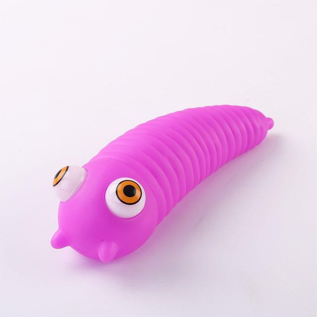 Weiche klebrige Quetsch-Raupe, Spielzeug, Anti-Stress Ball - Bild 1