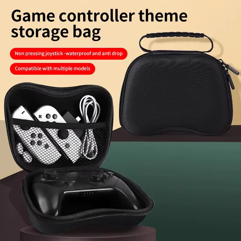 DATA FROG EVA-Schutzhülle in Schwarz für PS4, Xbox One Controller und Switch Pro sowie PS3 Gamepads als tragbare Reisetasche - Bild 4