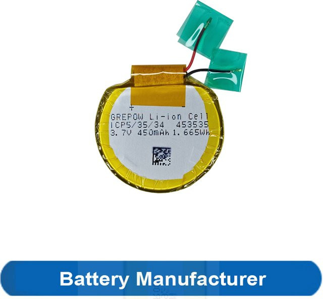 JESSQUE Akkumulator 450mAh für XU1 Smartwatch R40350V 40350 45350 453535 - Bild 1