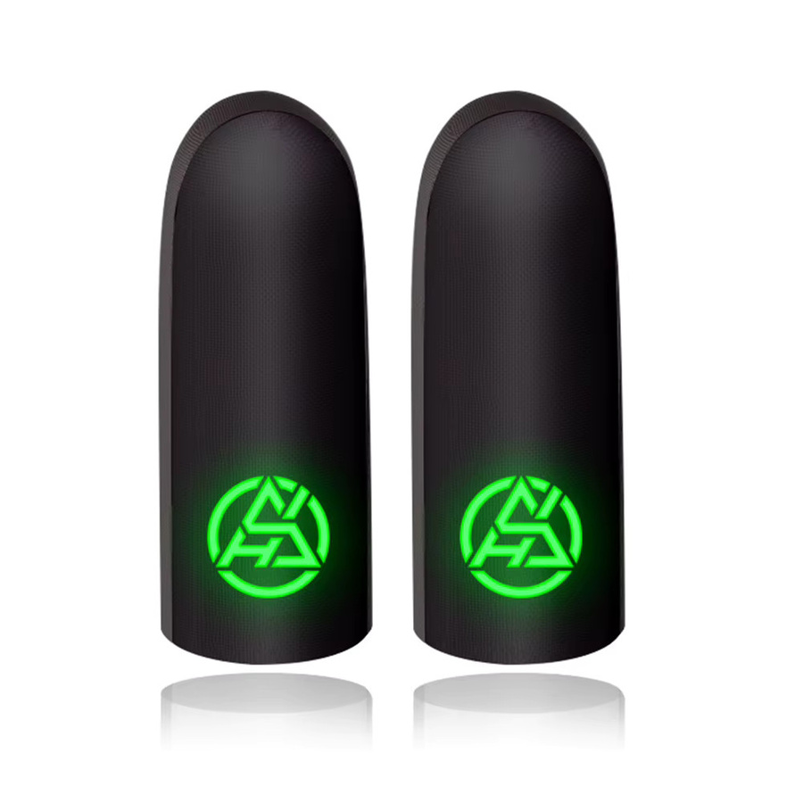 APWIKOGER Gaming Finger-Daumen-Handschuhe Schwarz, ultradünn 0,3 mm, atmungsaktiv und schweißfest für Mobile Gaming auf Android - Bild 4