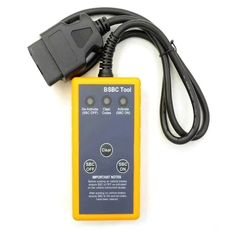 OBDOK Handheld Diagnosewerkzeug für Mercedes SBC System W211 R230 in Rot und Gelb - Bild 3