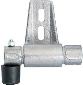 Krause Halter für RegalLeiter-Rundrohr-Schienenanlage STABILO Professional aus Aluminium in Silber - Bild 1