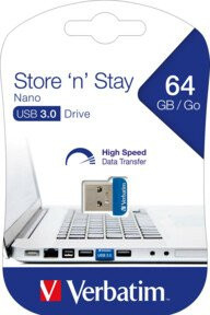 Verbatim Nano USB-Stick 64GB USB 3.2 Gen 1 Blau - Bild 3