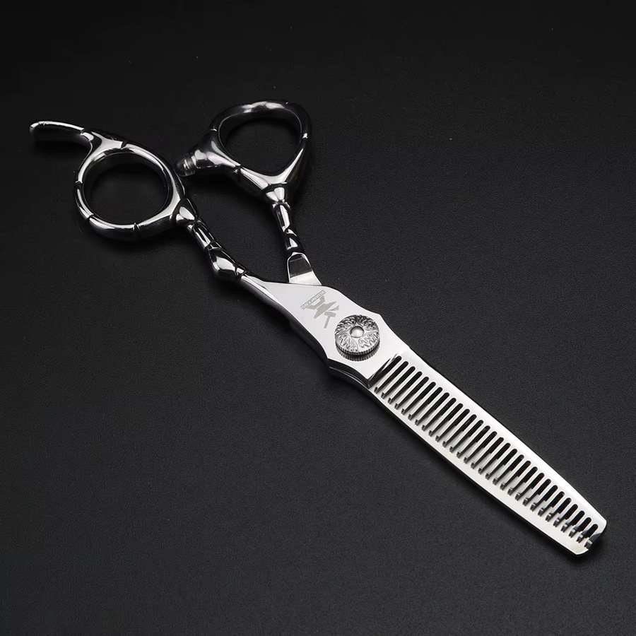 XUANTENG Haarschere und Effilierschere, 6 Zoll, Silber, Unisex - Bild 2