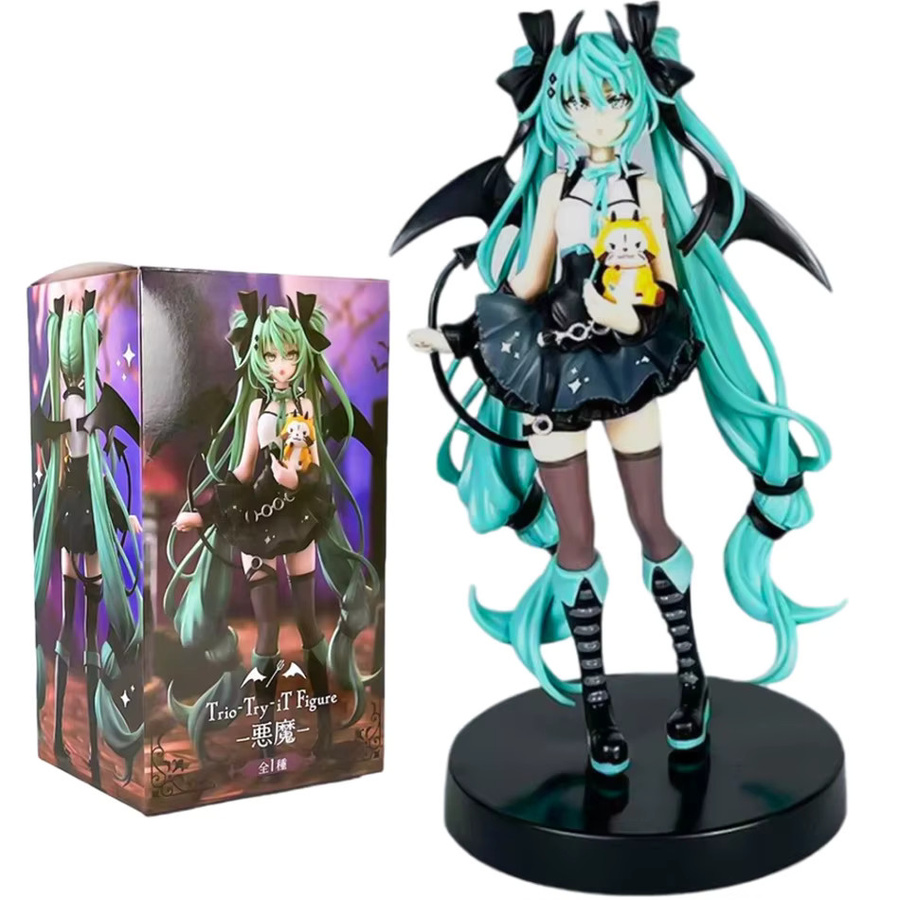 Bandai Hatsune Miku Kleiner Teufel Waschbär, Actionfigur, 19cm - Bild 6