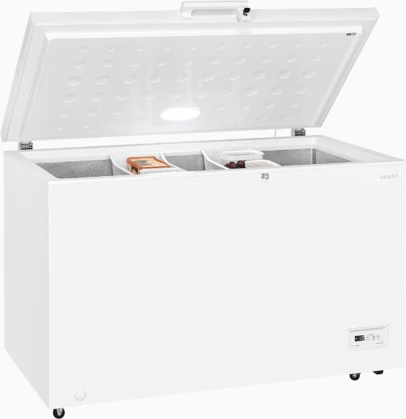 GT5400-HE-041E Gefriertruhe Exquisit in Weiss, B/T/H: 130 x 70,5 x 85 cm - Bild 1