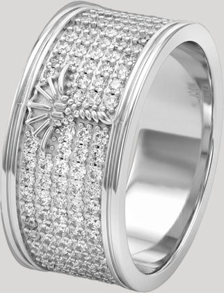 Joop! Ring mit Zirkonia, Silber, Unisex - Bild 1