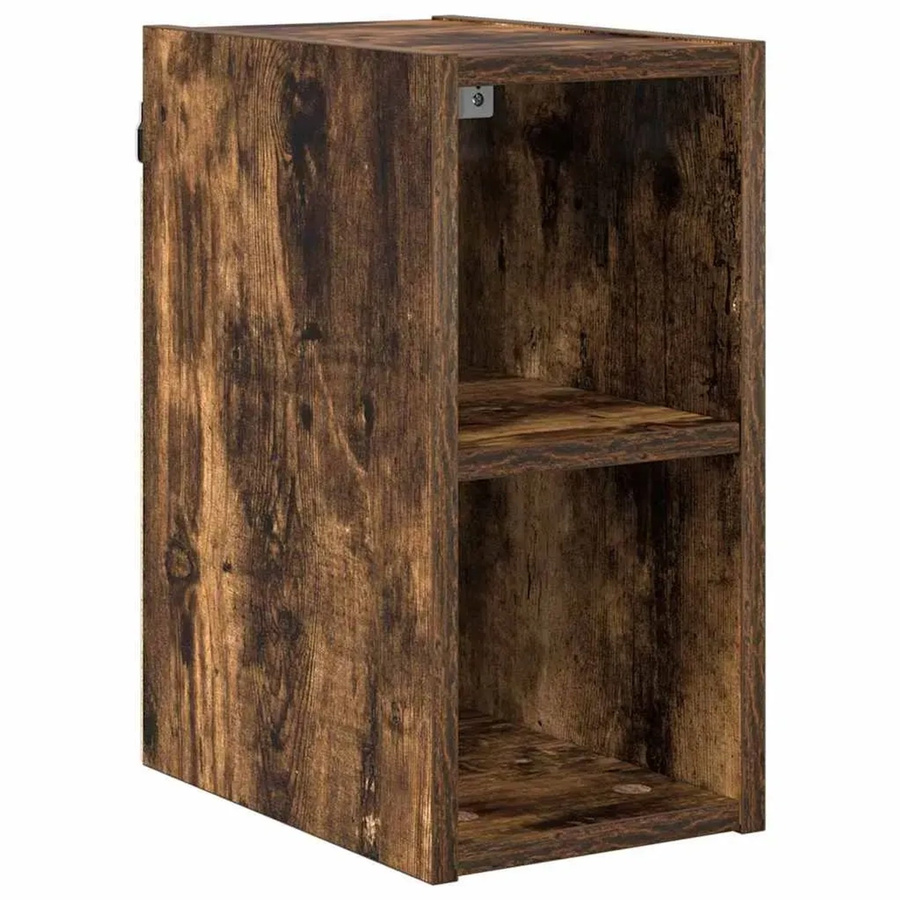 vidaXL Hängeschrank Riga in Geräucherte Eiche, Wandregal für die Küche, B/T/H: 20 x 29,5 x 40 cm - Bild 2