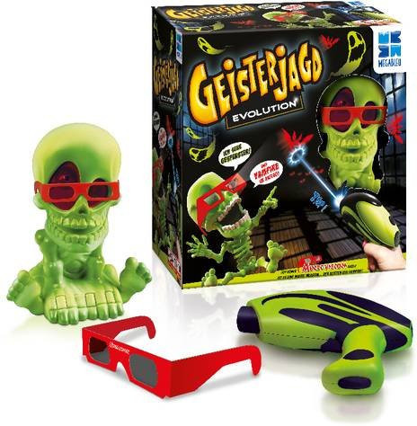 Megableu Geisterjagd Evolution Aktionsspiel mit Geistern, Vampiren und Skeletten - Bild 1