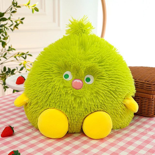 Joyful toys Langhaariges kleines Monster, Plüschtier, grün - Bild 1