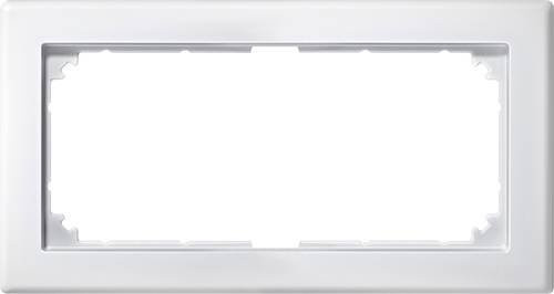 Merten Rahmen Abdeckung System M in Polarweiß - Bild 1